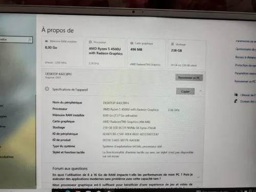 Pc portable Delle