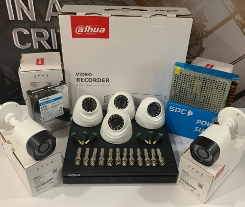 Installation De Camera De Surveillance Dahua Hikvision