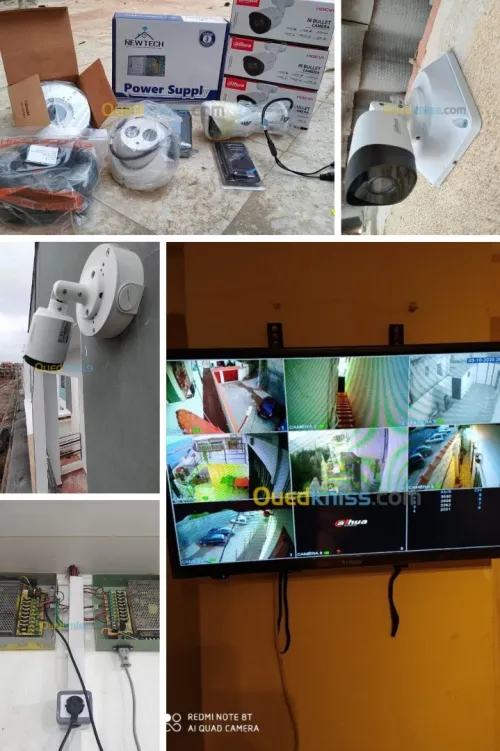 Installation et Maintenance de Systèmes de Surveillance Vidéo