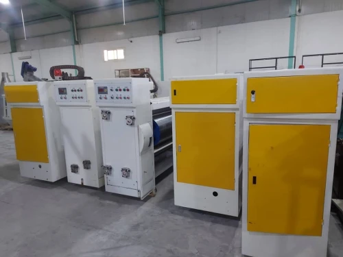 Machine Transformation Carton Ondulé Slotter avec d'impressions 3 couleurs*2*