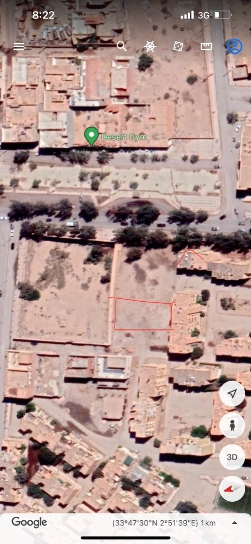 Vente Terrain Laghouat Laghouat