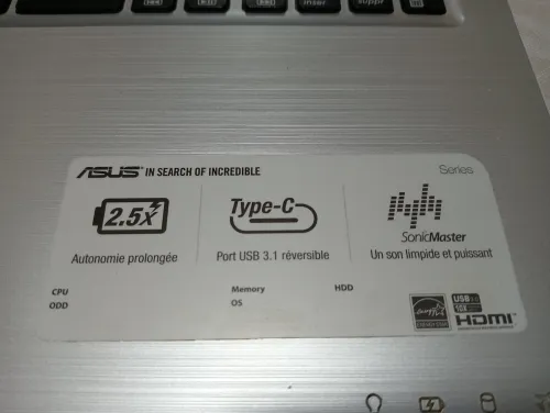 Laptop ASUS i5 Nvidia 940MX état très bon