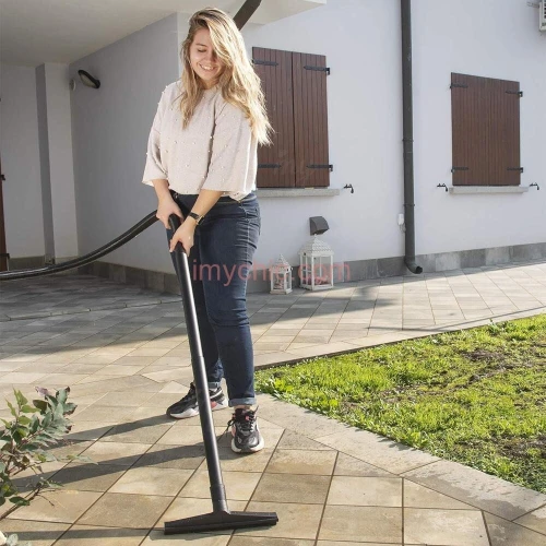 Aspirateur 1600W Pour Nettoyage Sec/Humide Avec Cuve 30L En Inox Et Moteur Silencieux