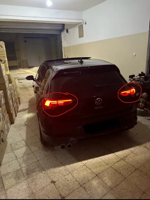 Feux arrières golf 8 GTD 2023