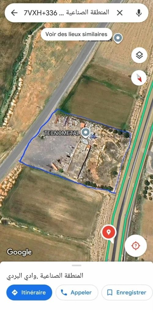 Vente Terrain Bouira Oued el berdi