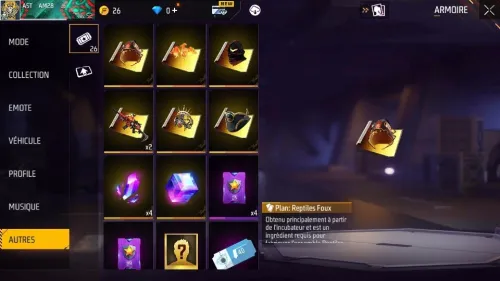 Compte Free Fire