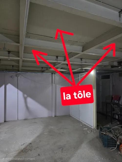 Charpente métallique. Soupente Metalique