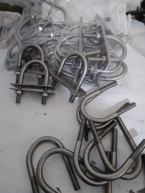 Fabrication des étriers inox et galvanisé 