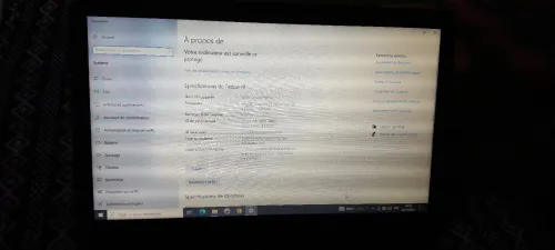 Pc hp i3 4ème génération ram 4g disque dur 512g 