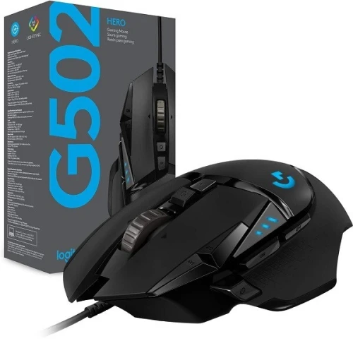 LOGITECH G502 HERO RGB USB BLACK CHINA VERSION