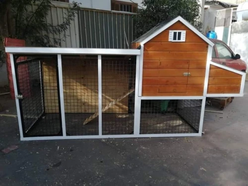 cage et niche pour chien  