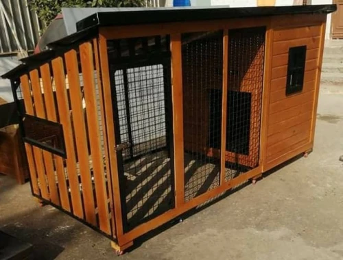 cage et niche pour chien  