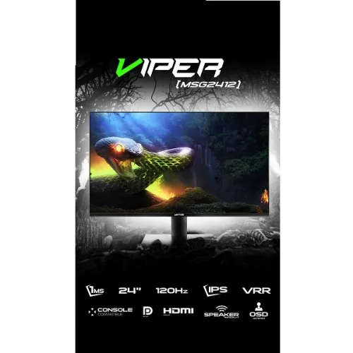 ECRANT MATOS VIPER MSG2412 24POUCES IPS 120HZ 1MS FHD
