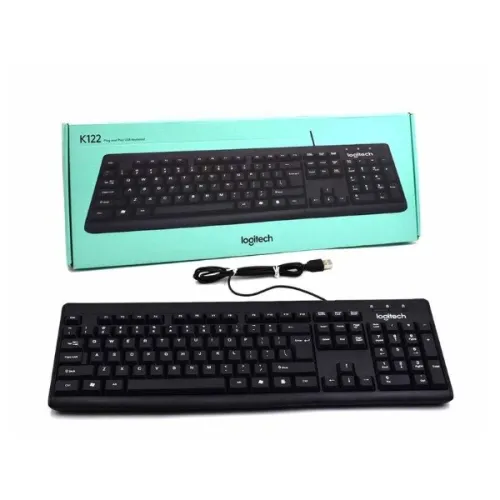 Logitech Keyboard K122  Black