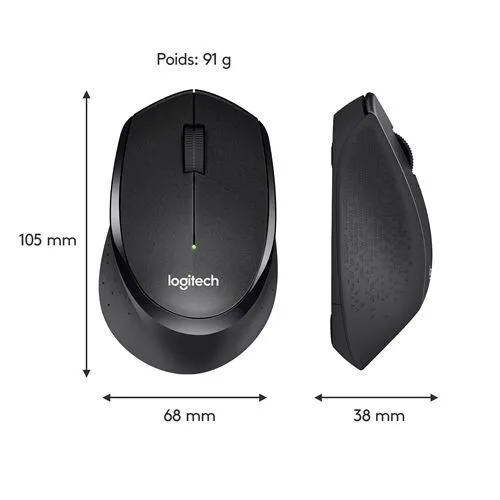 SOURIS SANS FIL LOGITECH SILENT PLUS M330