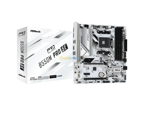 CARTE MERE ASROCK B550M PRO SE WHITE