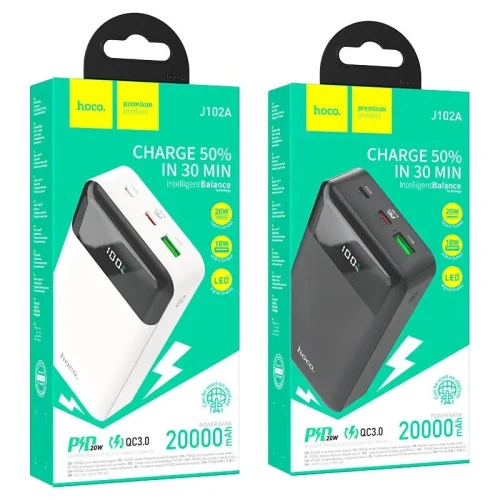 Power Bank Hoco J102A Cool Figure PD20W + QC3.0 20000mAh