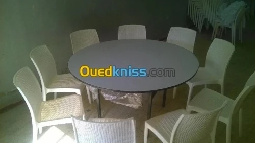 Location tables et chaises