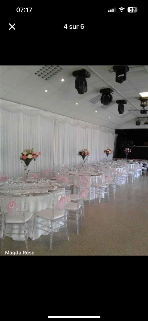 Location tables et chaises