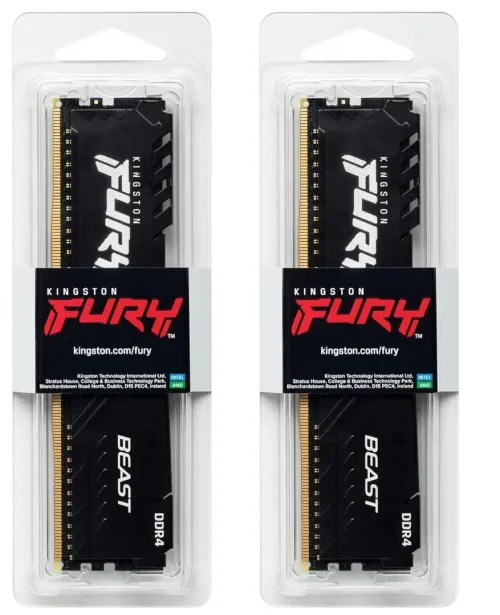 Kingston FURY Beast 32 Go (2 x 16 Go) DDR4 3600 MHz CL18