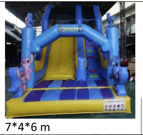 Toboggan gonflable