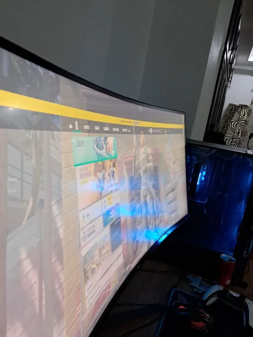 Écran gaming LG 160hz curved