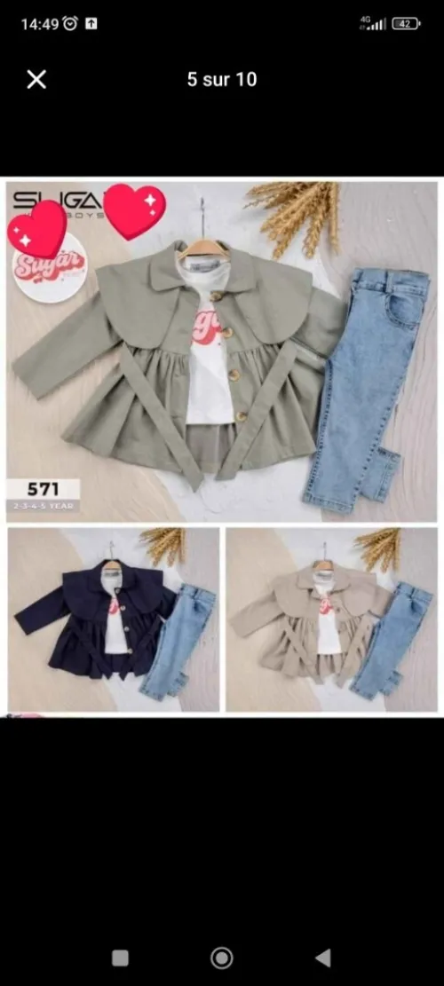 Habillement garçon & filles & bébé 