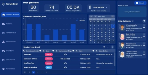 Logiciel de gestion de cabinet medical - Ksr Medical
