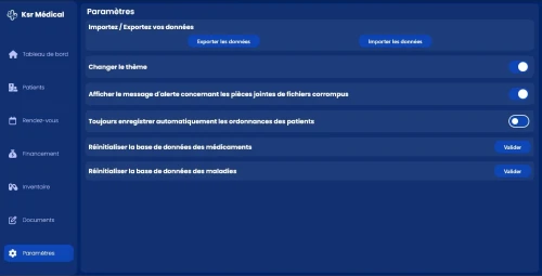 Logiciel de gestion de cabinet medical - Ksr Medical