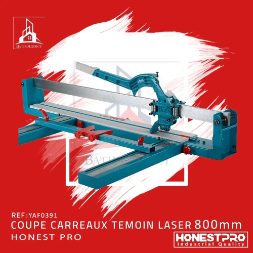 COUPE CARREAUX AVEC LASER 1200MM HONESTPRO