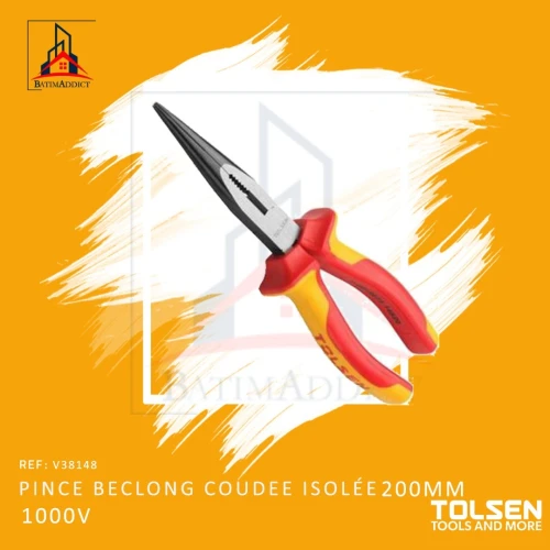 PINCE BECLONG COUDÉE ISOLEE 1000V TOLSEN 