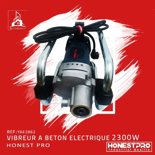 VIBREUR A BETON ELECTRIQUE 2300W HONESTPRO