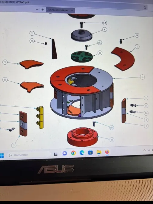 Bare rotor ( sablier / carrière