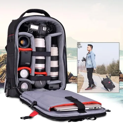 Valise à roulettes professionnel étanche