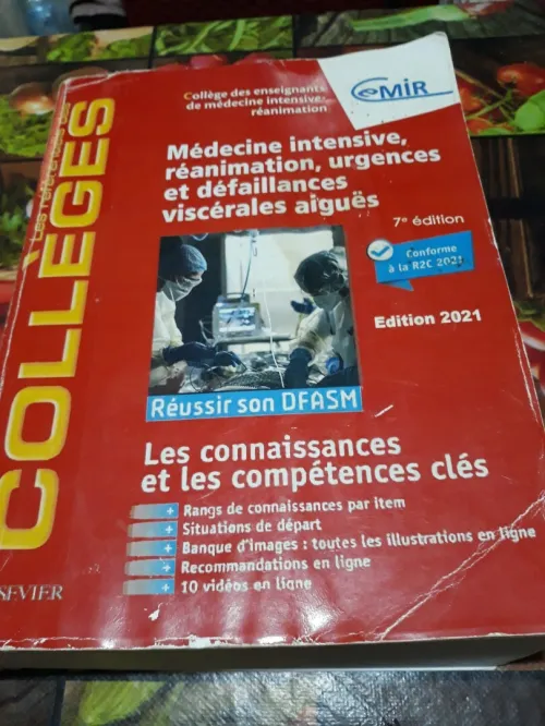 médecine intensive et réanimation Elsevier Masson 