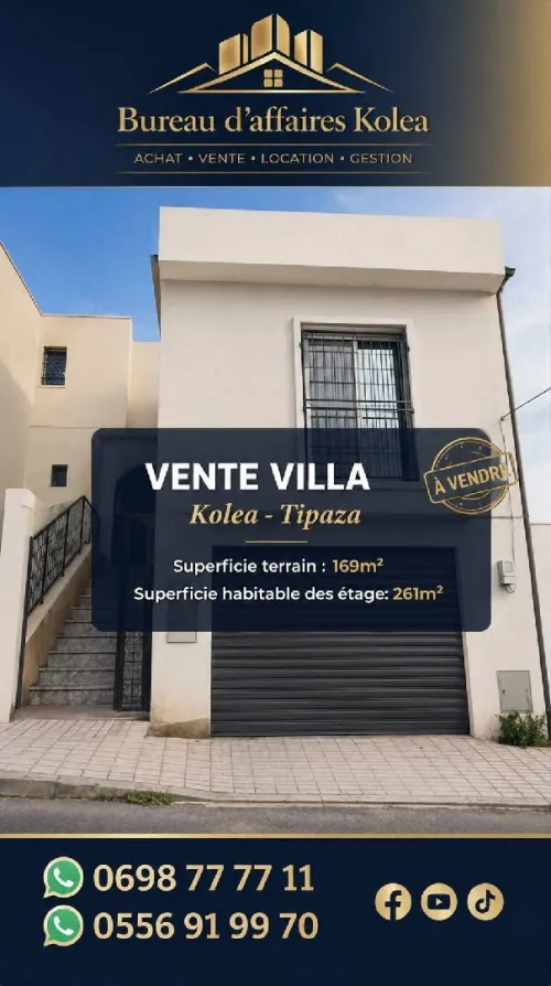 Vente Villa Tipaza Kolea
