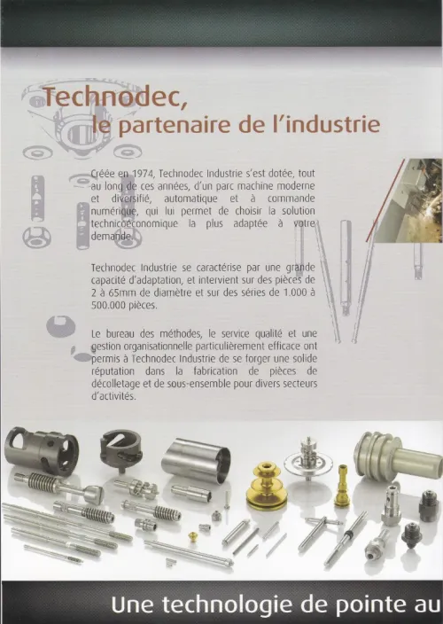 DECOLLETAGE/TOURNAGE/ EMBOUTISSAGE / EDM ROBOFIL ( FANUC) DE PIECES POUR L'INDUSTRIE 