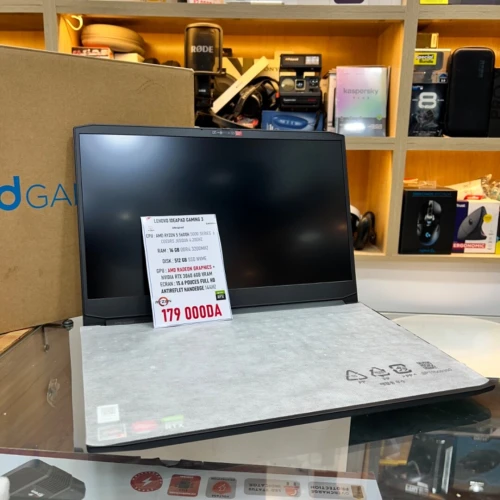 LENOVO IDEAPAD 3 GAMING RYZEN 5 5600H NVIDIA RTX 3060 16GB RAM 512GB SSD 
