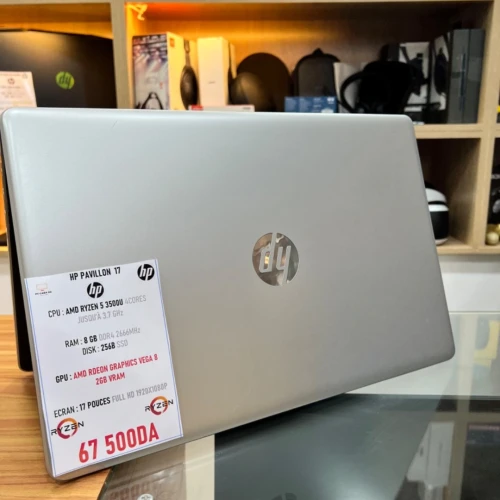 HP 17 RYZEN 5 3500U 8GB RAM 512GB SSD