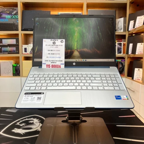 HP LAPTOP 15 CORE I5 1235U 8GB 256SSD 15.6 FHD