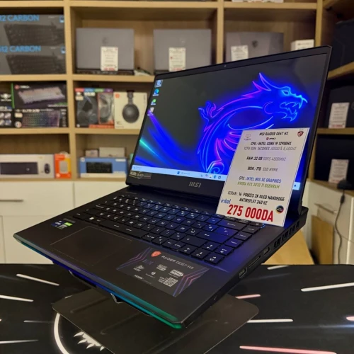 MSI RAIDER GE67 HX I9 12900HX 32GB 1TB SSD RTX 3070TI 8GBVRAM 16'' 2K 240HZ