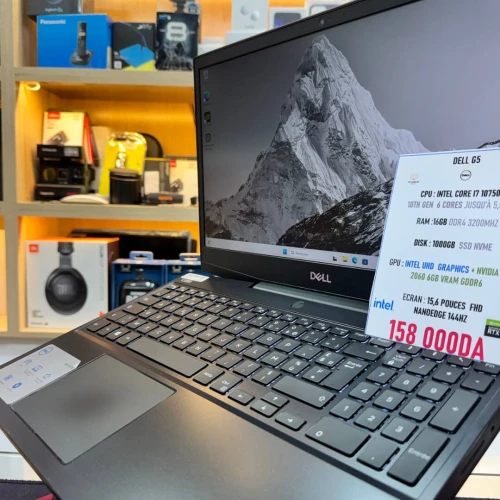 DELL G5 GAMING I7 10750H NVIDIA RTX 2060 16GB RAM 1TB SSD ECRAN 15 FHD 144HZ