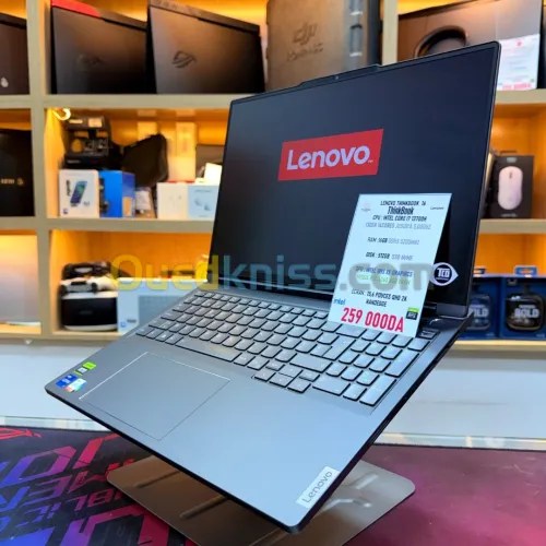 LENOVO THINKBOOK 16 I7 13700H NVIDIA RTX 4060 16GB RAM 512GB SSD ECRAN QHD