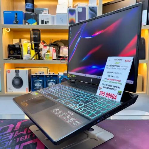 ACER NITRO 16 AMD RYZEN 7 7735HS NVIDIA RTX 4070 16GB RAM 1TB SSD ECRAN QHD 165HZ