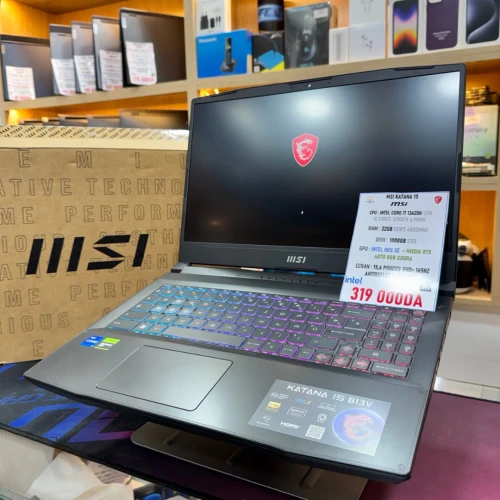 MSI KATANA 15 I7 13620H NVIDIA RTX 4070 32GB RAM 1TB SSD ECRAN QHD 165HZ
