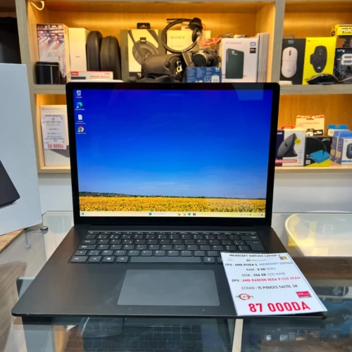 MICROSOFT SURFACE LAPTOP 3 AMD RYZEN 5 8GB RAM 256GB SSD 