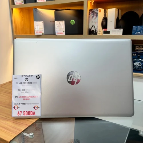 HP 17 RYZEN 5 3500U 8GB RAM 512GB SSD