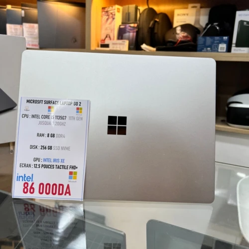 MICROSOFT SURFACE LAPTOP GO 2  I5 11TH GEN 8GB RAM 256GB SSD 