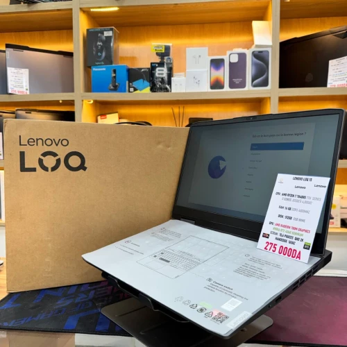 LENOVO LOQ AMD RYZEN 7 7740HS NVIDIA RTX 4060 16GB RA 512GB SSD 