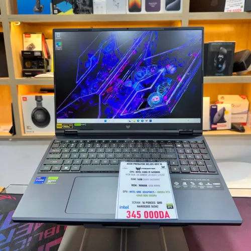 ACER PREDATOR HELIOS NEO 16 I9 14900HX RTX 4060 16GB RAM 1TB SSD ECRAN QHD+ 144HZ 